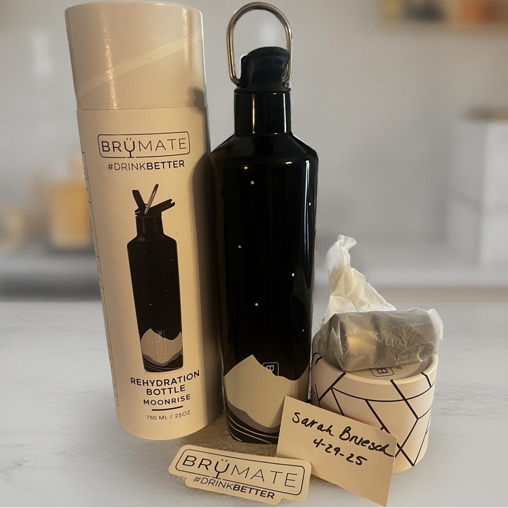 Brumate moonrise rehydration bottle